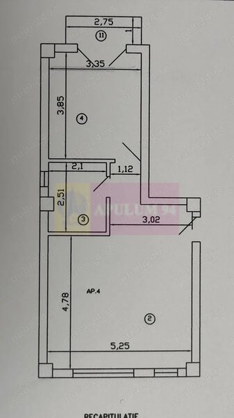 Vanzare apartament 2 camere Fundeni- Dobroesti